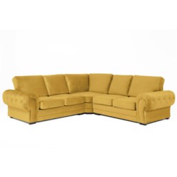 Fonda 5 Seater Velvet Corner Sofa
