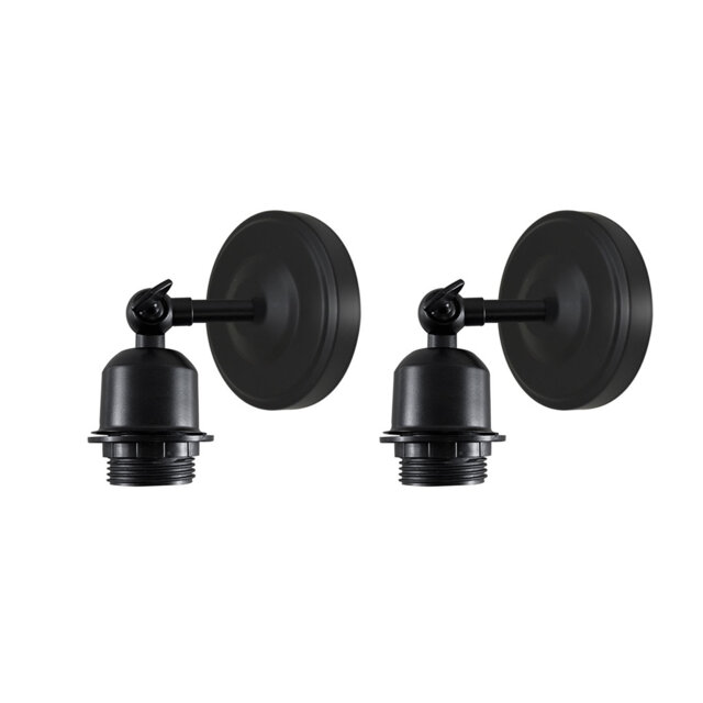 Boykin Adjustable Wall Sconce – Vintage Style Dimmable Light with Metal Shade by Breakwater Bay