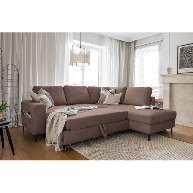 Lofty Lilly 6 seater Corner Sofa Bed