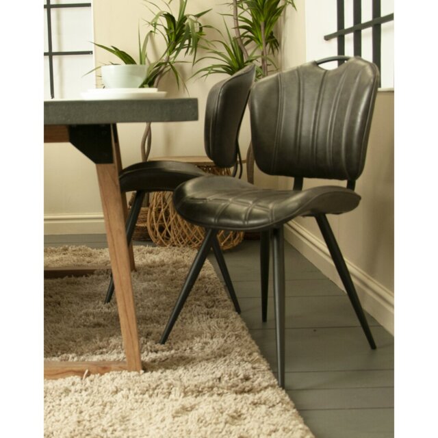 Lennon 46cm H Polyester Blend Upholstered Side Chair