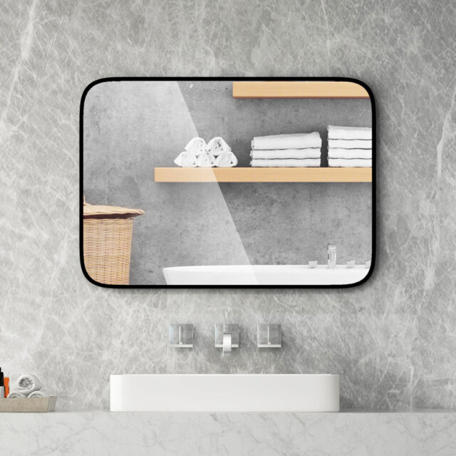 Aluminium Rectangle Mirror