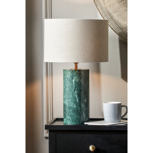 Lino Self Lined Linen Drum Shade