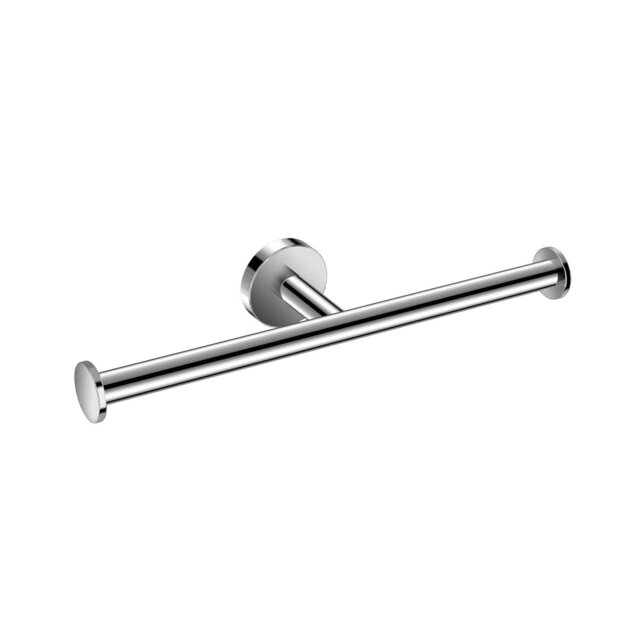 Belfry Bathroom Toilet Roll Holder made of Metal w/ Chrome Finish 29 cm