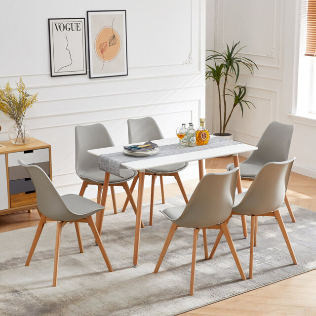 Milana 6 - Person Dining Set