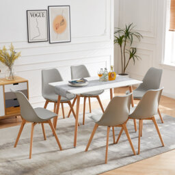 Milana 6 - Person Dining Set