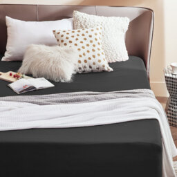 Bedsure Fitted Sheet Deep - Bed Sheets Extra Deep Pocket made of Soft Brushed Microfiber for Bed