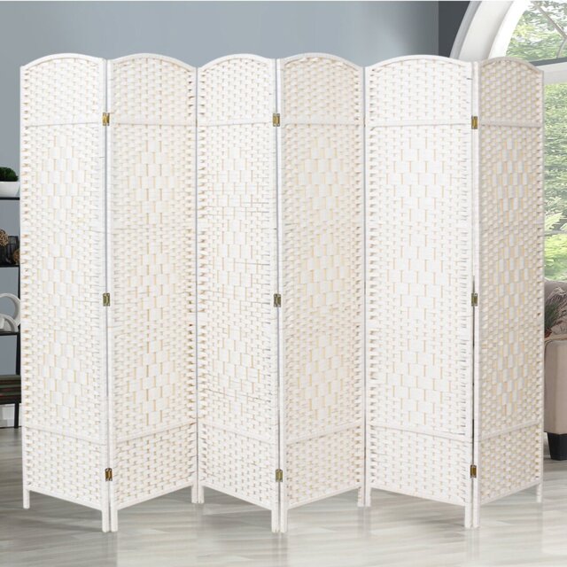 Preston 170cm H Foldable Room Divider Privacy Screen for Home – Sturdy, Portable, and Stable