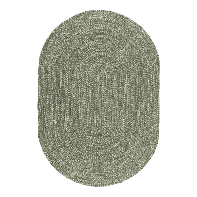 Kaden 200x Hand Braided Gray Green Indoor / Outdoor Rug