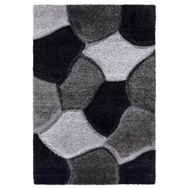 Abellas-Bauzo Geometric Shag Indoor / Outdoor Area Rug