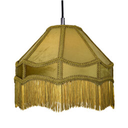 19cm H Velvet Empire Lamp Shade ( No Direct Attachment Method )