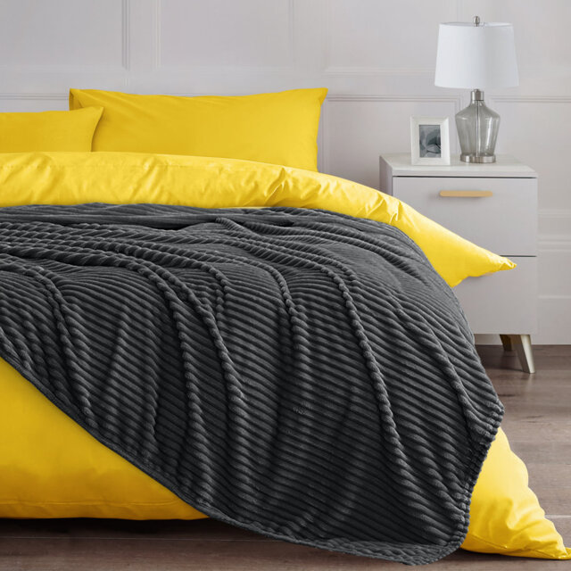 Thermal Supersoft Snug Cord Throw Blanket