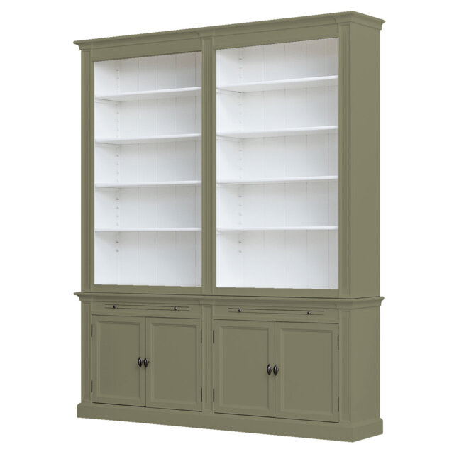 Bowland 240cm H x 200cm W Library Bookcase