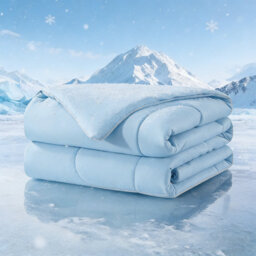 Super Cooling Blanket Summer Comforter Lightweight Breathable 320 GSM Cold Blanket for Hot Sleepers.