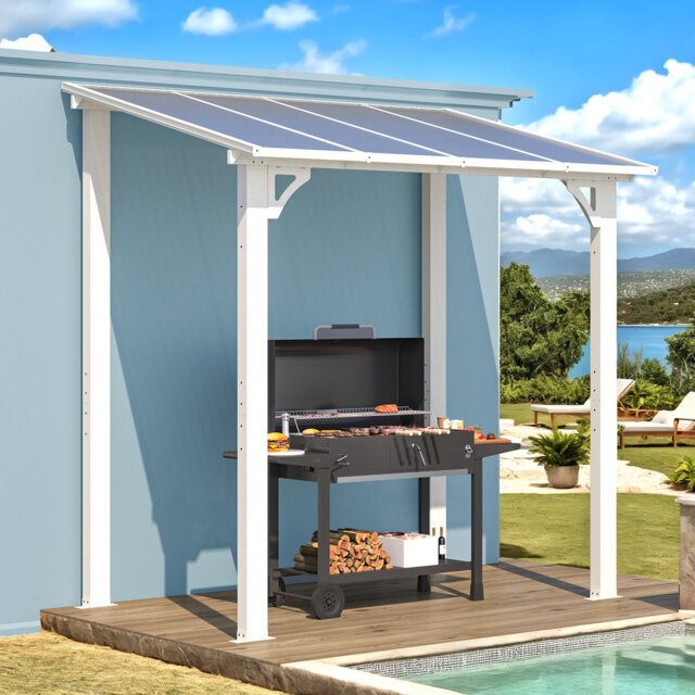 Aluminum Pergola with Canopy