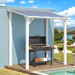 Aluminum Pergola with Canopy
