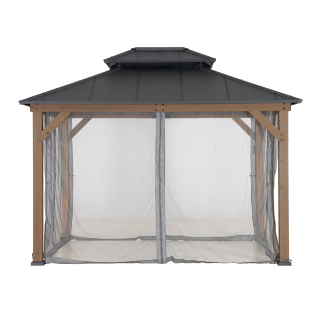 Netting for cedar wood Gazebo - 300cm x 360cm, suitable for A102032602
