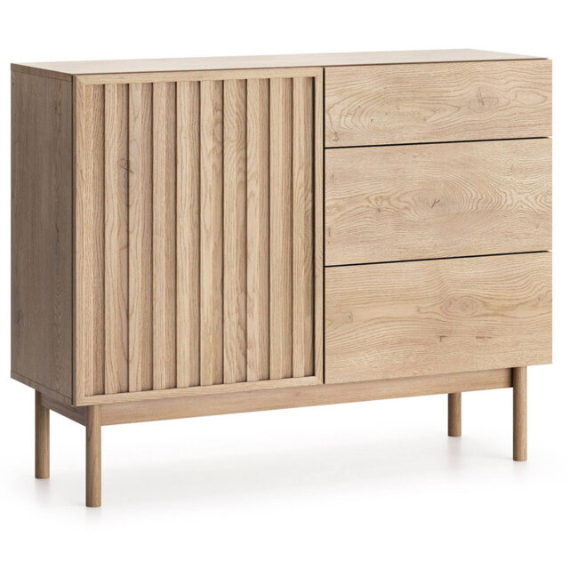 HARMA 106cm W 3 - Drawer Chest of Drawers