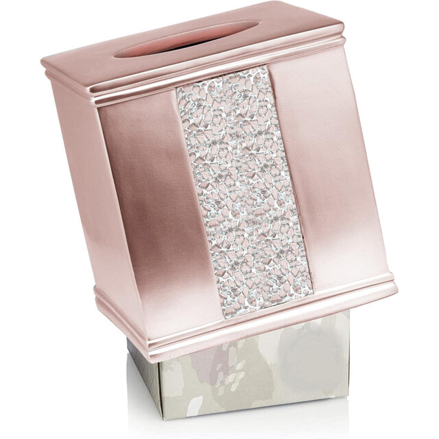 Resin Tissue Box Cover Square Tissue Holder Uniquely Designed Tissue Box