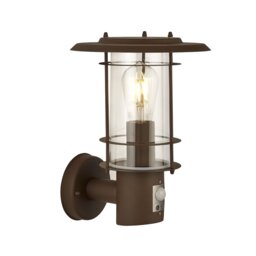 Sarana Brown 32.1cm H Outdoor Wall Lantern