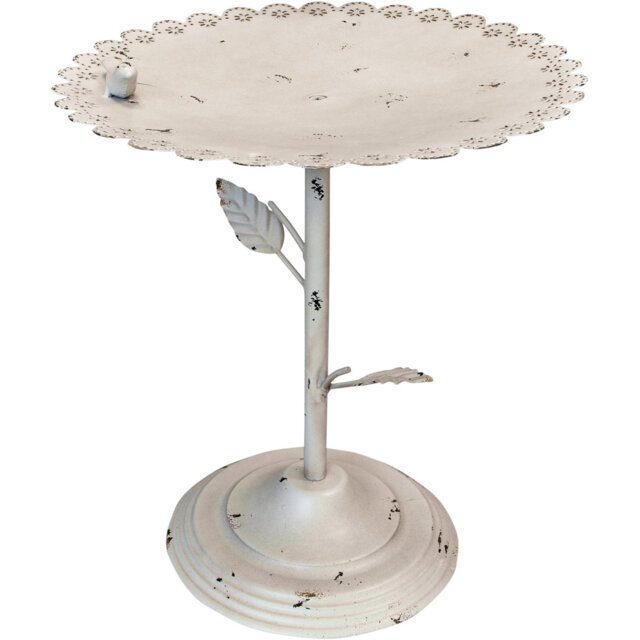Lemen Metal Single Tier Birdbath