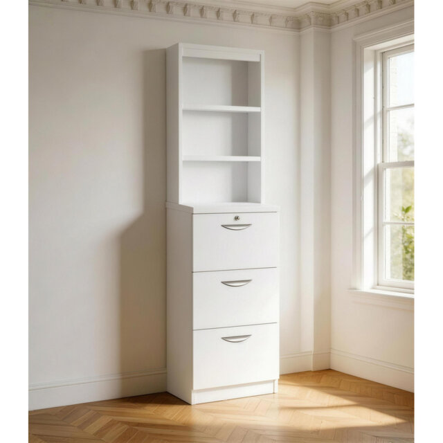 Jeremy 48cm Wide 3 -Drawer File Cabinet