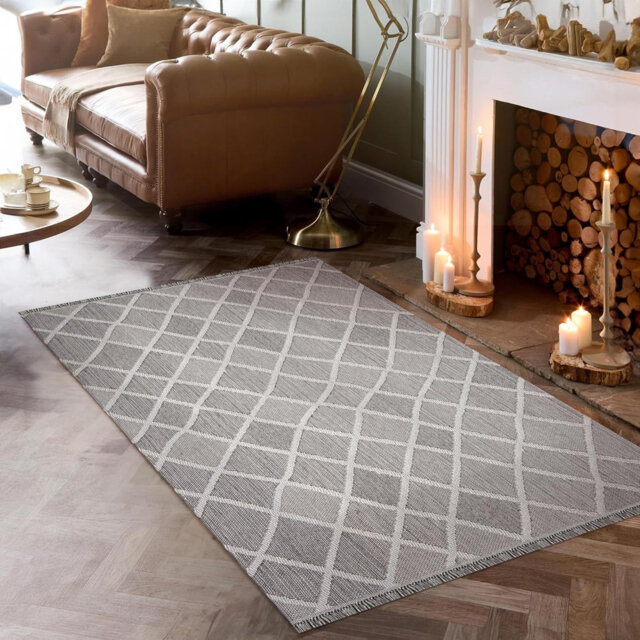 Stylish Area Rugs Medium Pile Bedroom Rug Non Slip Floor Mat Indoor Hallway Carpet Pads 9964