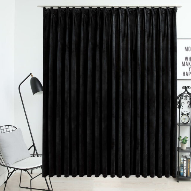 Kattie Blackout Curtain Single Panel