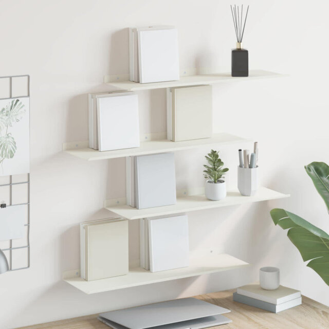 Floating Shelf Wall-Mounted Steel Home Storage Shelving Modern Shelves
