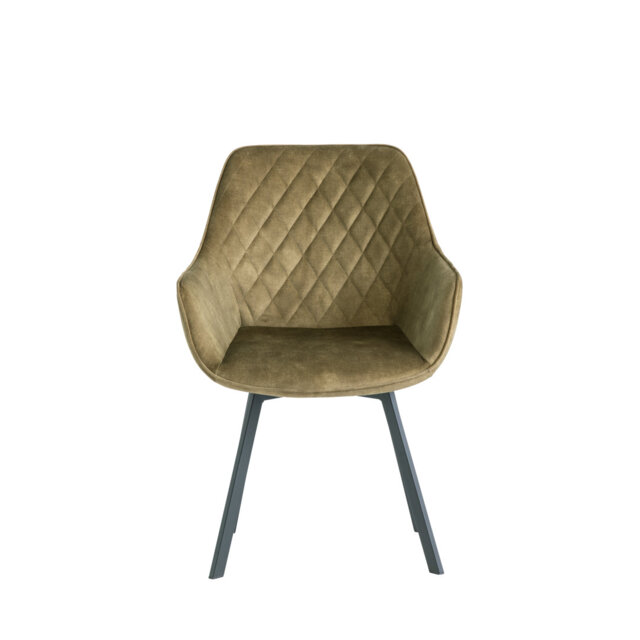45cm H Velvet Upholstered Side Chair