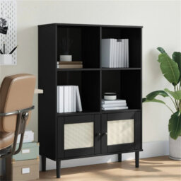 Algernard 130cm H x 90cm W Standard Rattan Look