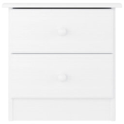 vidaXL Bedside Cabinet ALTA 41x35x41 cm Solid Wood Pine