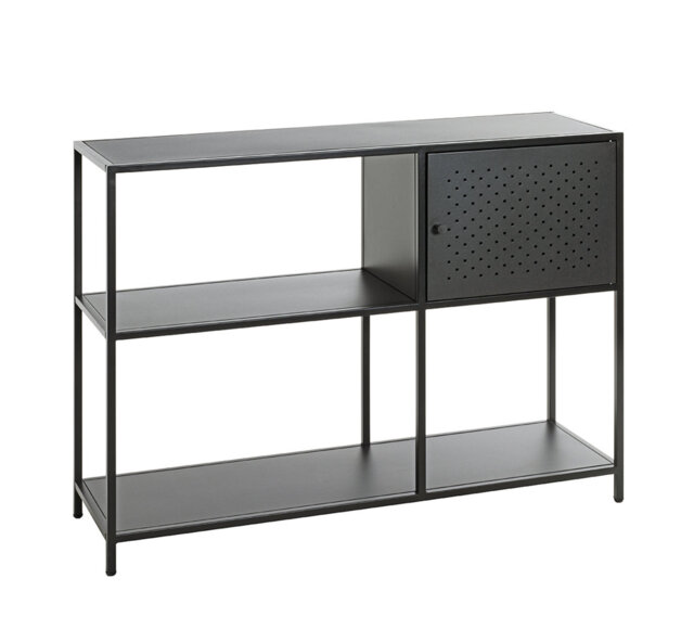 Pettisville 75cm H x 100cm W Metal Standard Bookcase