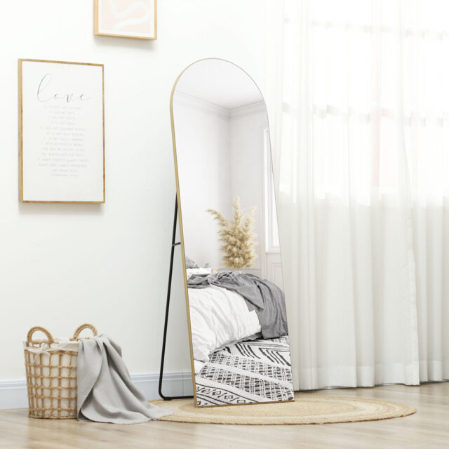 Schenevus Arch Floor Mirror