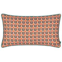 Onika Geometric Rectangular Lumbar Cushion