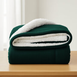 Aspire Homeware Deluxe Hotel Collection Ultra-Soft Sherpa Fleece Throw Blanket for Plush & Cozy Comfort