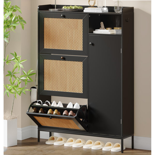28 Pair Shoe Storage Cabinet