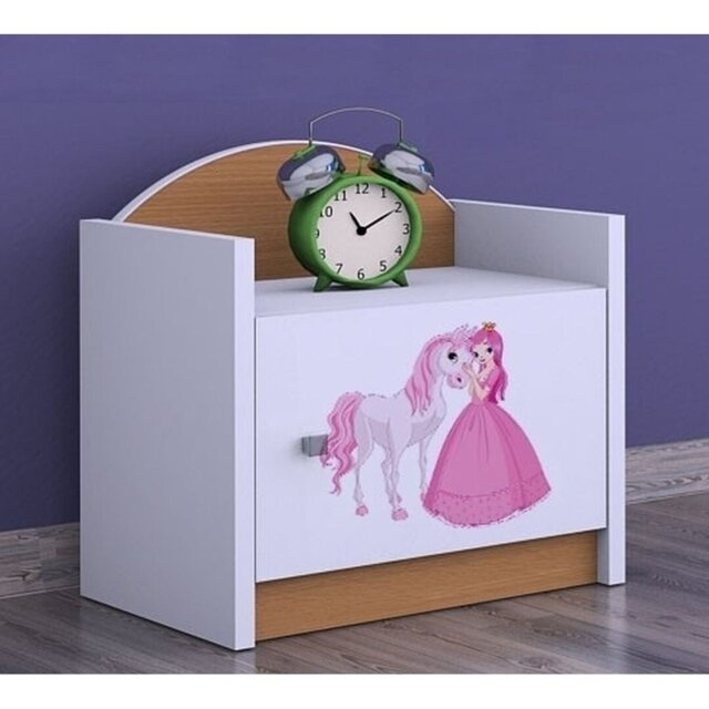 Pollitt Princess with Horse Bedside Table