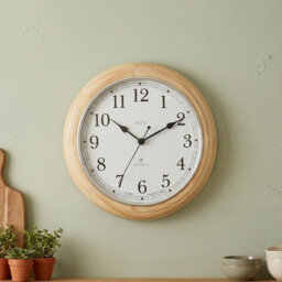 Acctim Radio Controlled Wood Wall Clock 31.5 cm