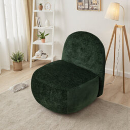 Upholstered Swivel Accent Chair
