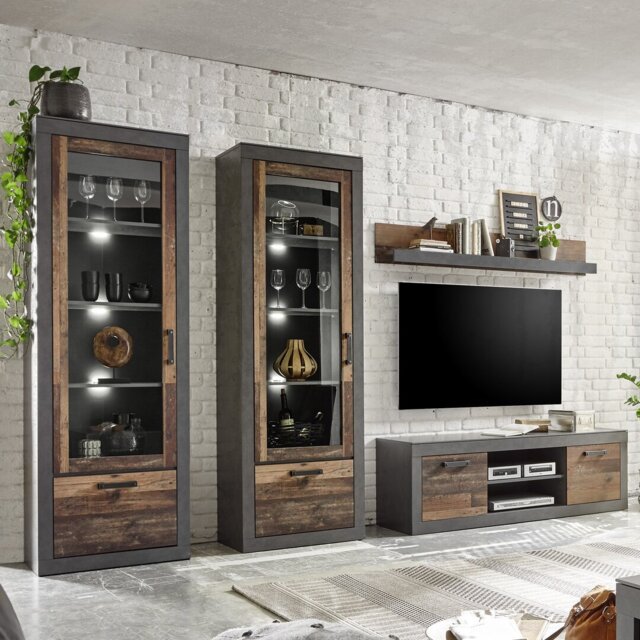 "Jenna Unfinished Entertainment Centre for TVs up to 50"""