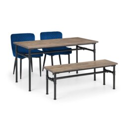 Wynn 4 - Person Solid Wood Dining Set