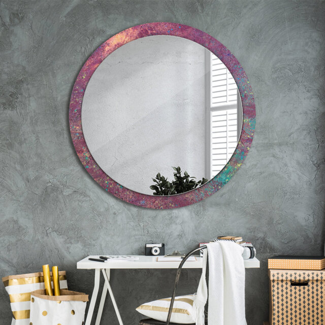 Huldar Glass Flat Wall Mirror