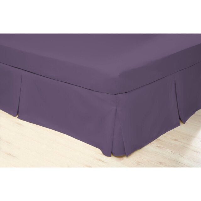200 TC 50/50 Percale Polycotton Tailored Bed Valance