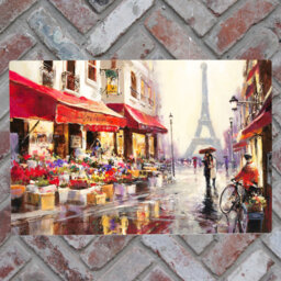 BRENT HEIGHTON Traditional Cities & Countries Wall Decor on Ceramic