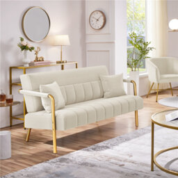 Color 2 Seater Loveseat ,143 CM wide  Sofa Couch