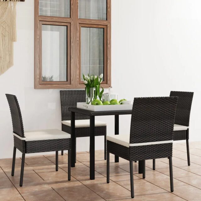 Outdoor Dining Set with Cushions
