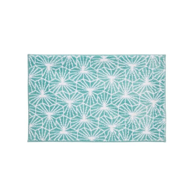 Emery Geometric Non Slip Bath Mat