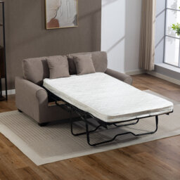 Lewiston 162cm Wide 3 Seat Grey Fabric Sofabed