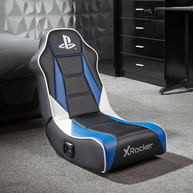 X Rocker Playstation Geist 2.0 Audio Gaming Chair - White