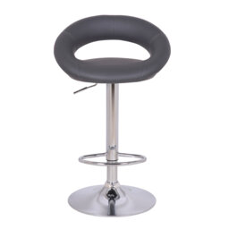 Sorrento Swivel Upholstered Adjustable Height Counter Stool with Metal Frame